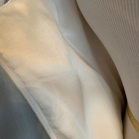 NEW Custom Lace Dress Authentic Valentino Fabric Size 6-8 Slate Blue - Picture 9 of 9